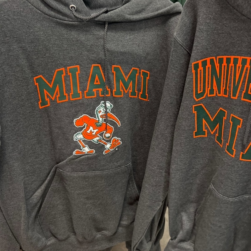 GREY UMIAMI HOODIE